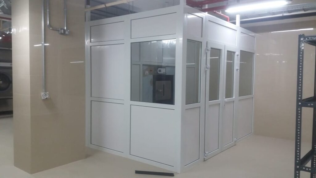 uPVC Partition Lotus Green Home
